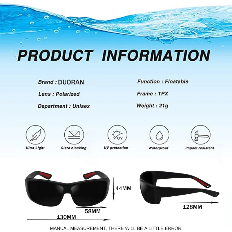 Unsinkbare Profi-Polbrille für Angler